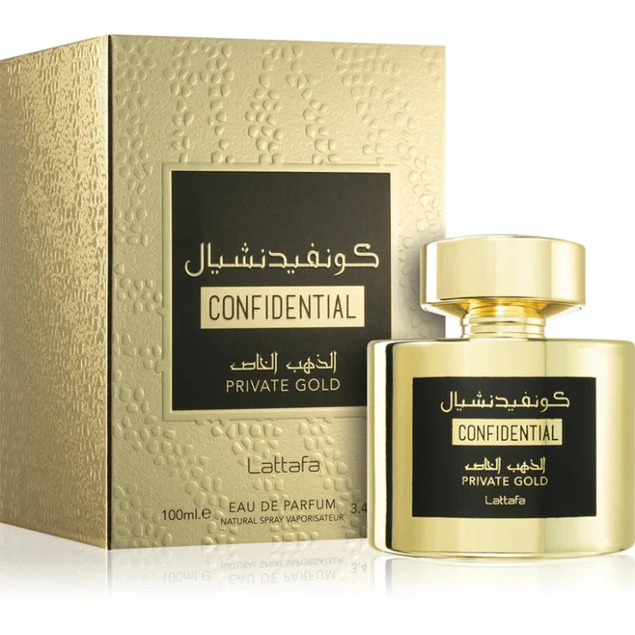 Confidential Private Gold, Lattafa, 100ml