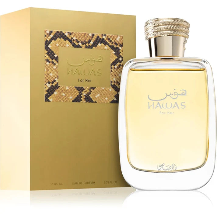 Rasasi Hawas per lei, 100 ml 